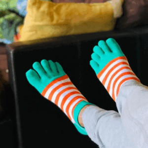 Calcetines podológicos con gel hidratante (1 par)